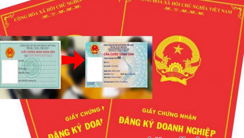 Cập nhật CCCD đại diện trên đăng ký doanh nghiệp