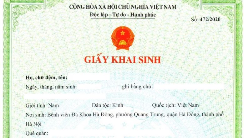 Tra cứu mã số định danh cá nhân cho trẻ em