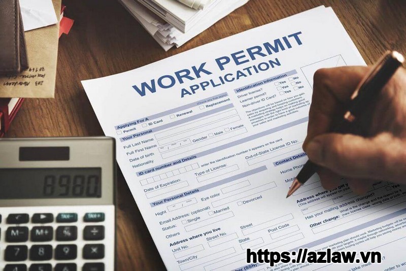 Xin cấp giấy phép lao động (work permit)