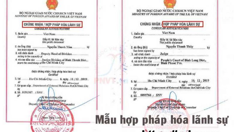 Hợp pháp hóa lãnh sự là gì? Trình tự, thủ tục thực hiện