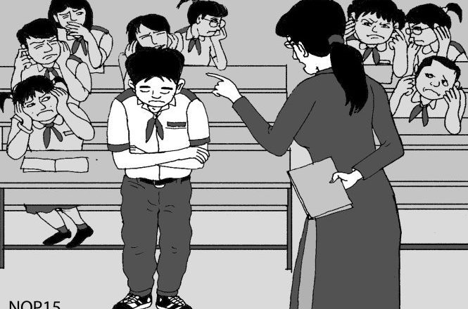 Mức phạt với hành vi đánh, mắng học sinh